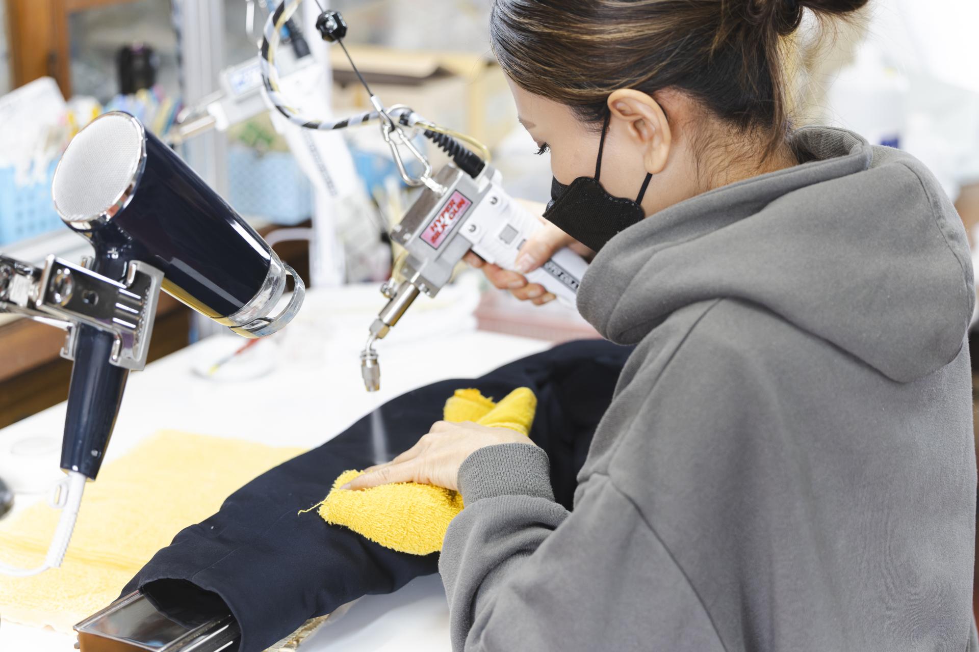 シミ抜きの画像